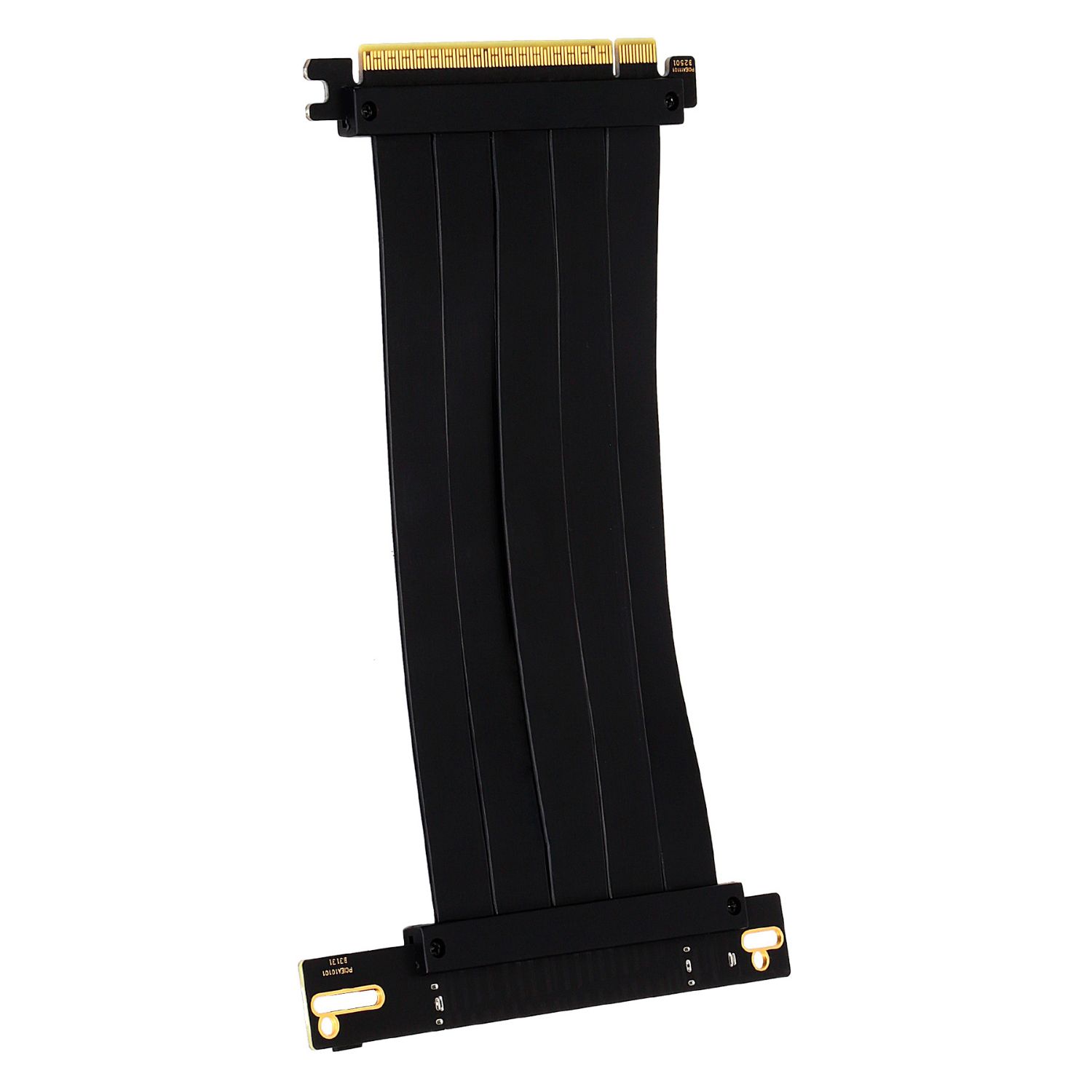 AB461701 White - Cable Extensin Abysm Riser PCIe 4.0 x16 Flexible para montar Tarjeta Grfica Vertical Blanco (AB461701 White)