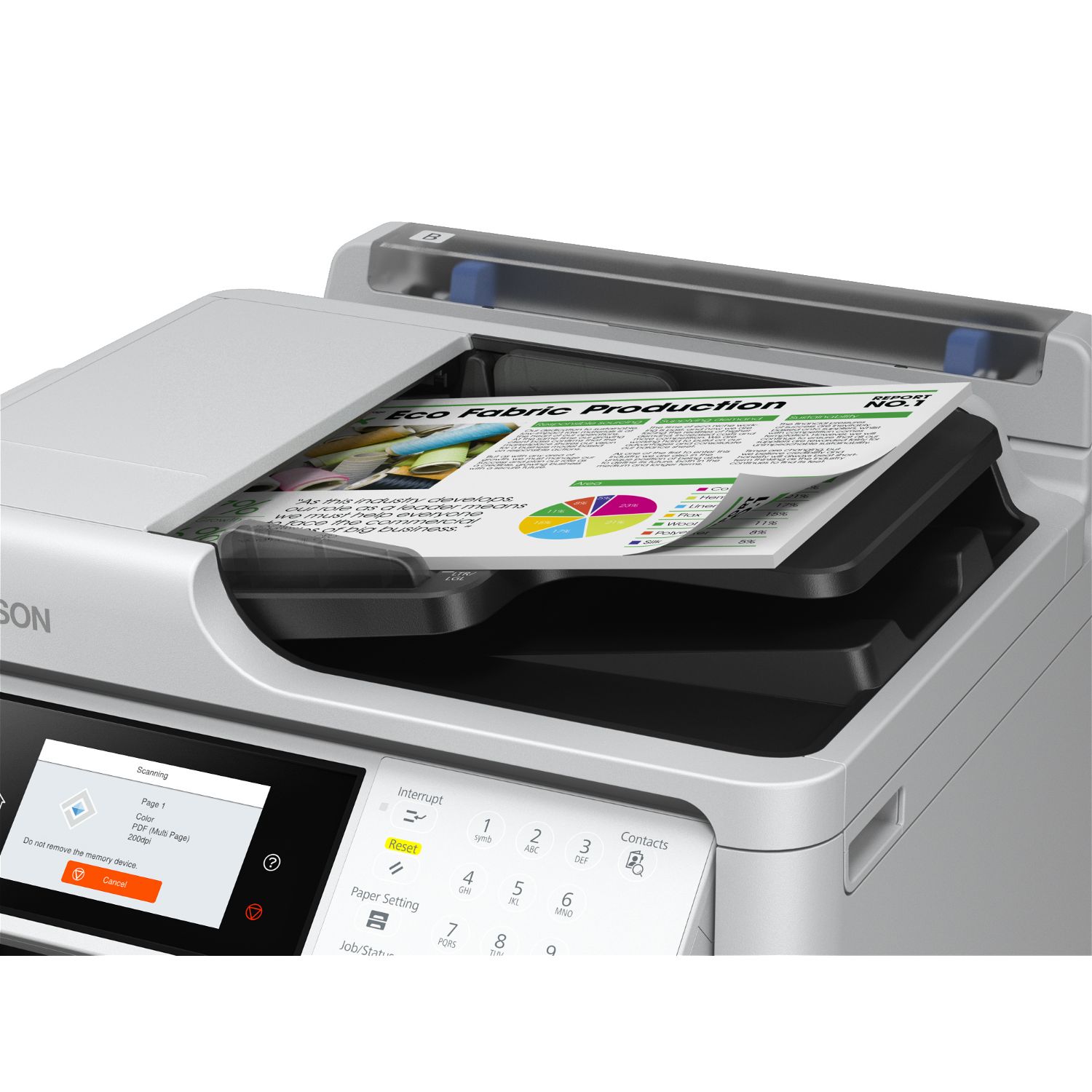 C11CK19401 - Multifuncin Epson WorkForce Pro EM-C800RDWF A4 Color USB 2.0 WiFi Ethernet GbE Impresin Mvil Fax Dplex Blanca (C11CK19401)