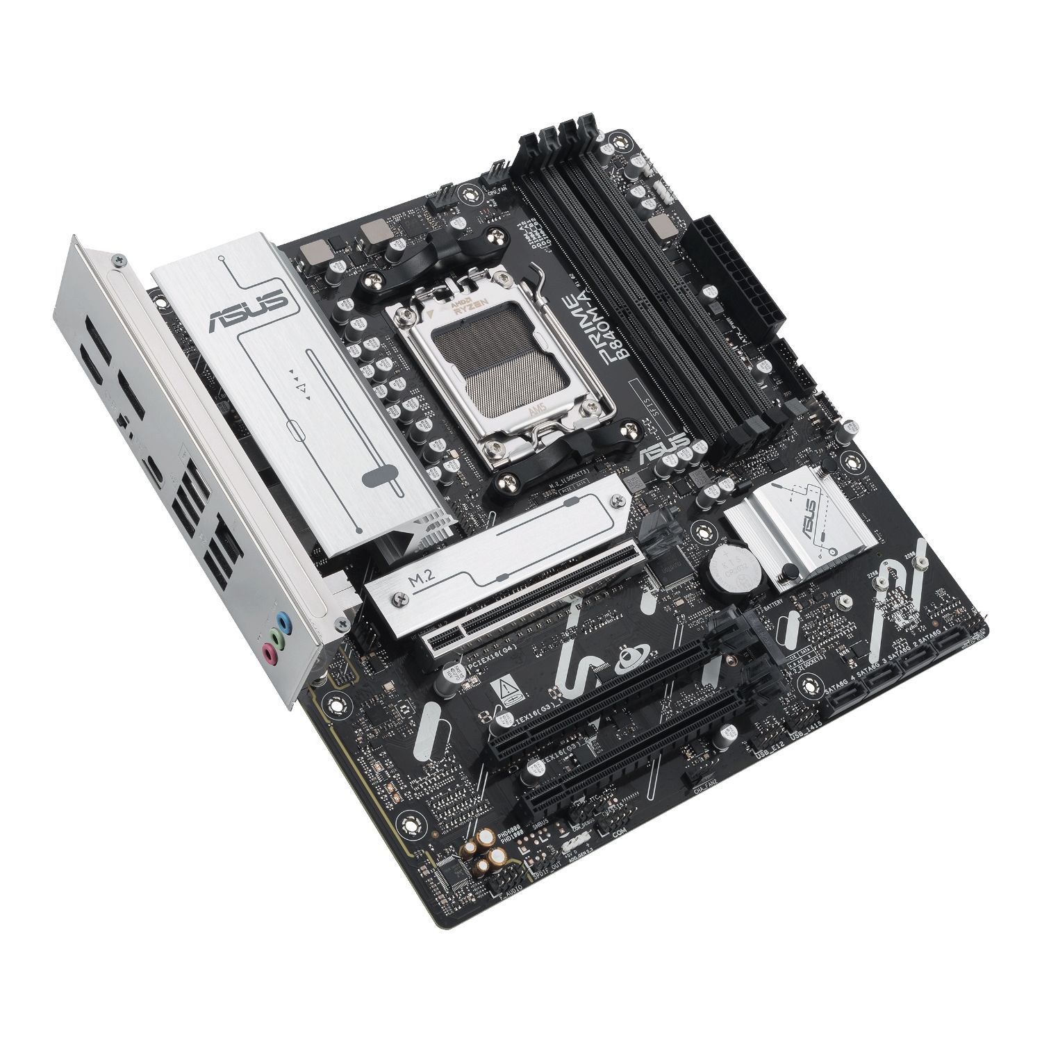 90MB1J10-M0EAYC - ASUS PRIME B840M-A-CSM: (AM5) 4DDR5 4SATA6 Usb-C HDMI 2Usb-A (90MB1J10-M0EAYC)
