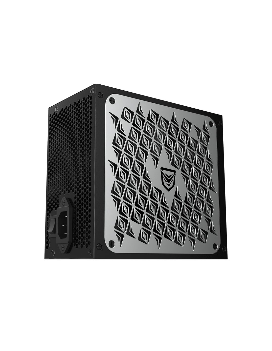 NF-PSU-SCUTUMX-SM-650W - Fuente Nfortec Scutum X ATX 650W Semi Modular 85% 140mm 20+4 pin ATX EPS 2xMolex 5xSATA 2xPCIe 80+ Bronze Negra (NF-PSU-SCUTUMX-SM-650W)