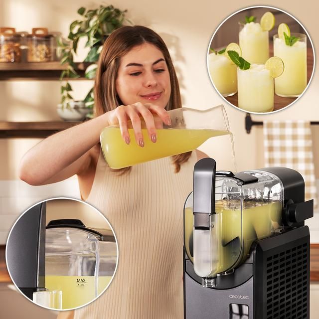 A01_EU01_109564 - Mquina de granizados CECOTEC Twist&Ice 2600 2.6Litros con control tctil, 6 modos, refrigeracin adaptable y diseo ergonmico con boquilla sin goteo. (A01_EU01_109564)