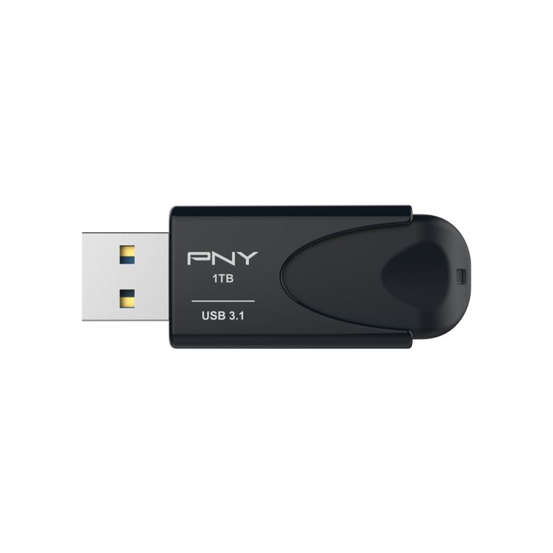 FD1TBATT431KK-EF - Pendrive PNY Attach 4 1Tb USB-A 2.0 Lectura 80 Mb/s Escritura 20 Mb/s Negro (FD1TBATT431KK-EF)
