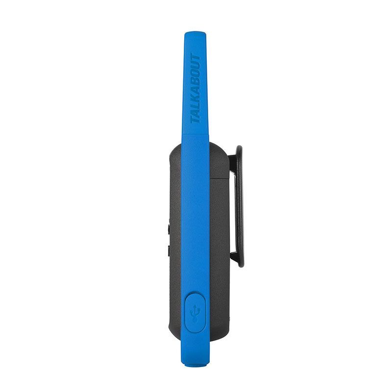 B6P00811LDRMAW - Walkie Talkie Motorola T62 LCD 16 Canales mUSB 8000m Negro/Azul (59T62BLUEPACK)