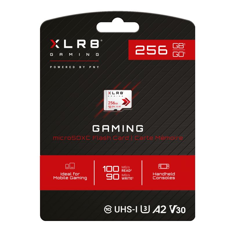 P-SDU256V32100XR-GE - Tarjeta Memoria PNY Micro SDXC Pro Elite 256Gb Clase 10 UHS-I Class (U3) V30 Lectura 100 Mb/s Escritura 90 Mb/s A2 Blanco (P-SDU256V32100XR-GE)