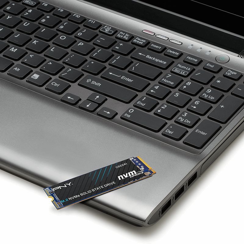 M280CS2241-1TB-RB - Disco SSD PNY CS2241 1Tb M.2 NVMe PCIe 4.0 ECC 3D NAND Lectura 5100 Mb/s 3200 Mb/s PC/Notebook (M280CS2241-1TB-RB)
