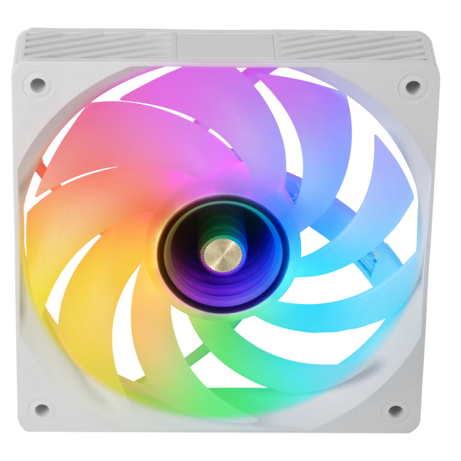 MFSI4KITW - Kit MARS GAMING 4Ventiladores ARGB 120mm Blanco +Hub con mado a distancia. (MFSI4KIT)