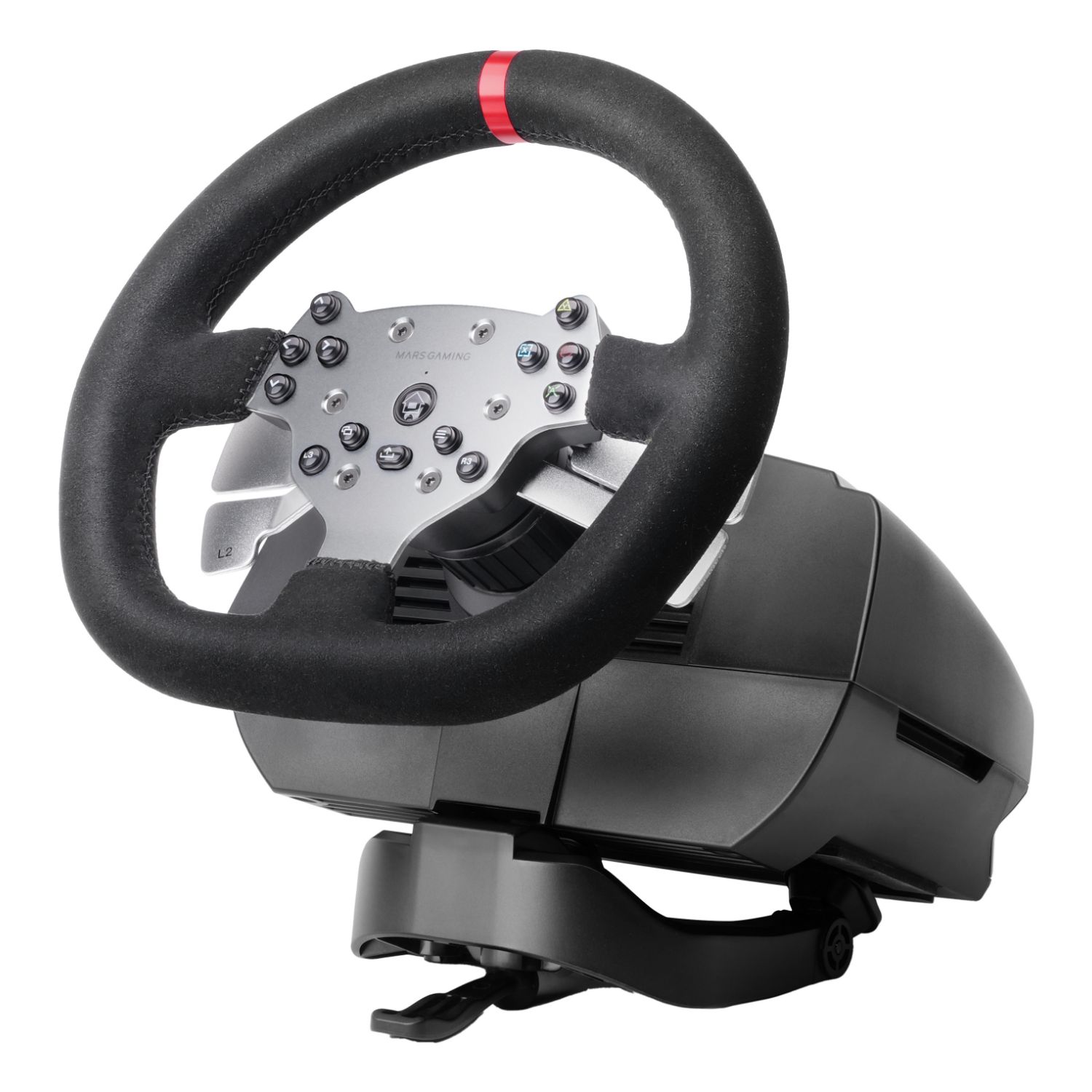 MWHRSX - Kit Volante MARS GAMING +3Pedales +Palanca de cambios. (MWHRSX)