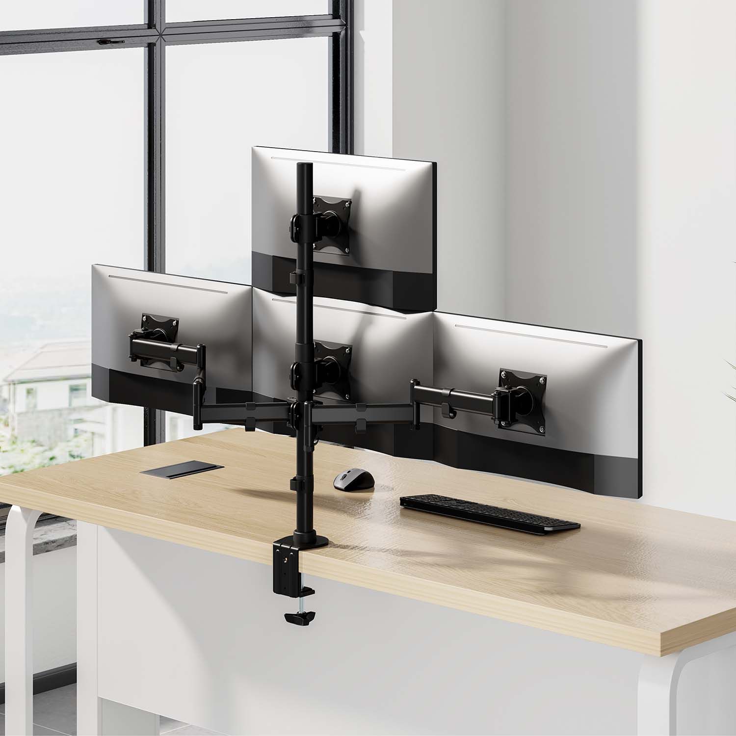DT27TSR-379 - Soporte AISENS para 4Monitores 13