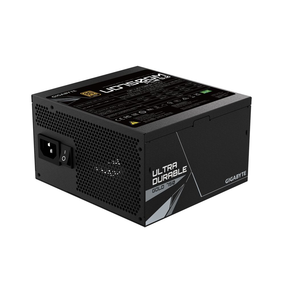 GP-UD750GM PG5 - Fuente GIGABYTE ATX 750W 12cm Modular 80+ Gold Negra (GP-UD750GM PG5)