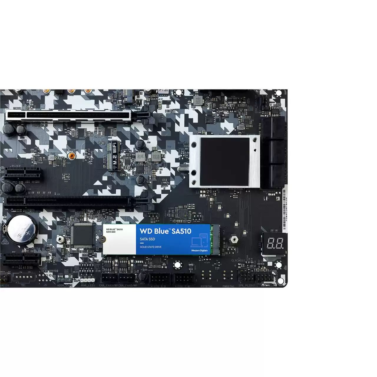WDS100T3B0B - SSD WD Blue SA510 1Tb M.2 560Mbs (WDS100T3B0B)