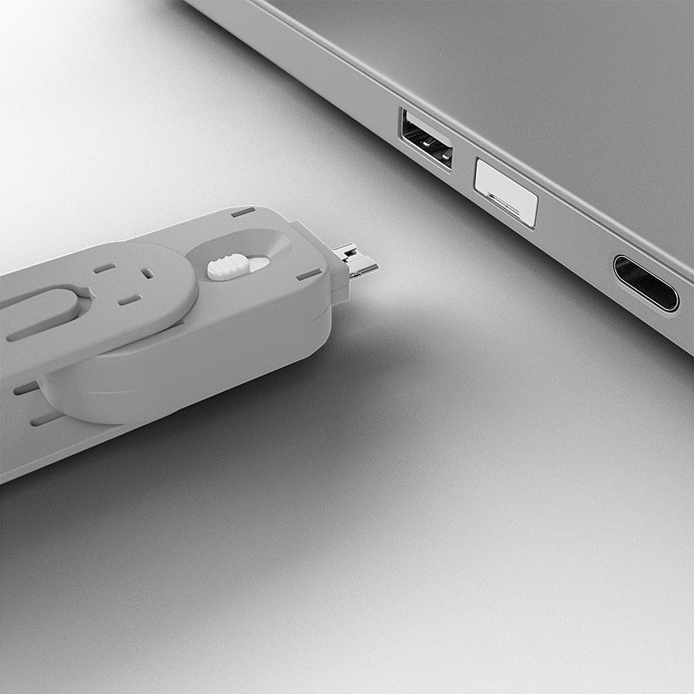 40454 - Llave LINDY Bloqueadora de puerto Usb-A 4Unidades, Blanca (40454)