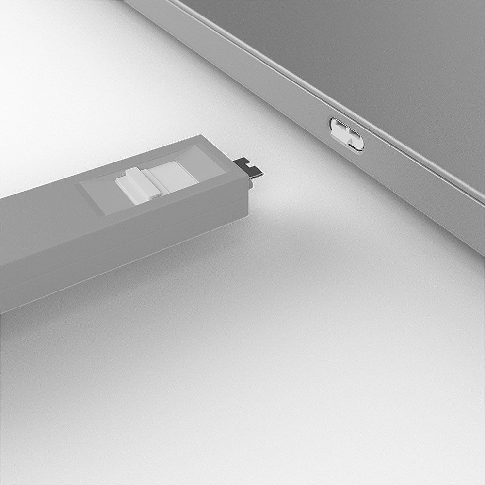 40427 - Llave LINDY Bloqueadora de puerto Usb-C 4unidades Blanco (40427)