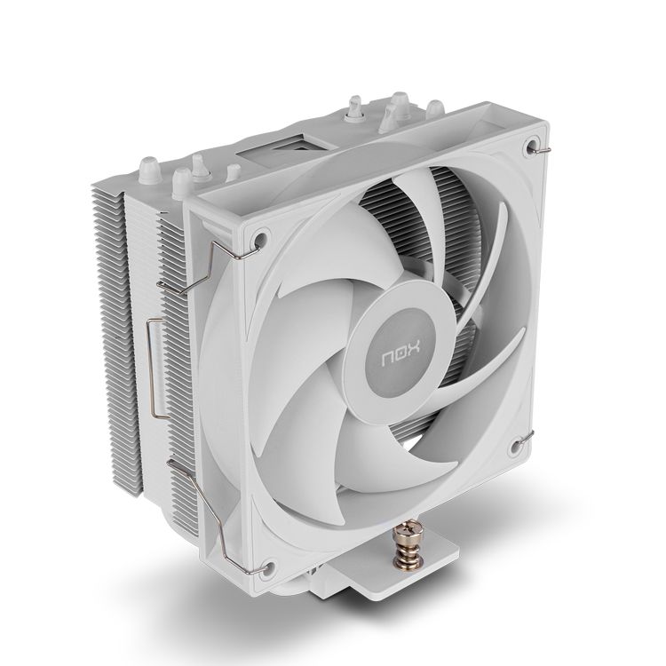 NXHUMMERR400W - Ventilador Caja Nox Hummer CPU R-400 ARGB 120mm Blanco (NXHUMMERR400W)