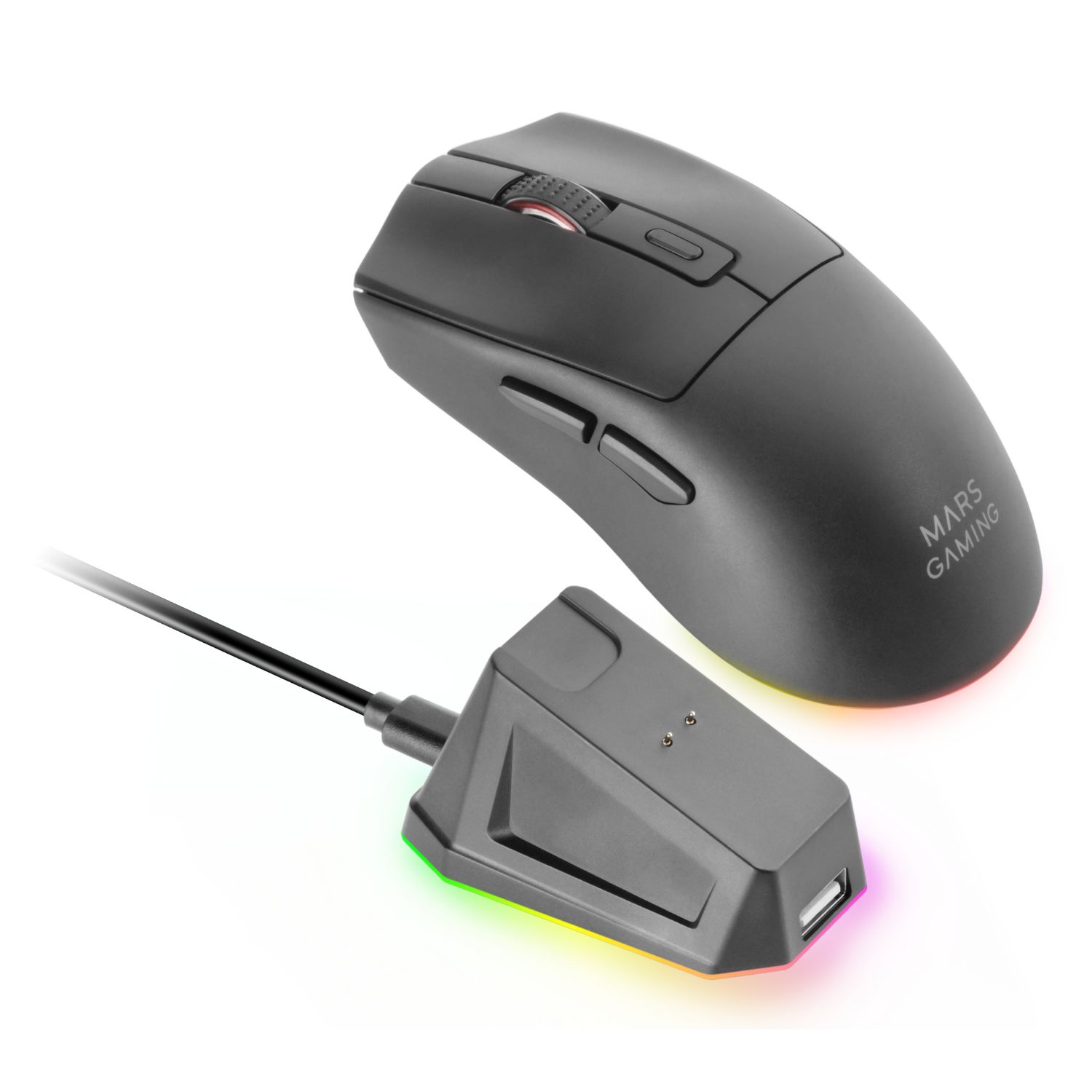 MMT3 - Ratn Mars Gaming Wireless Bluetooth 14400dpi Negro (MMT3)