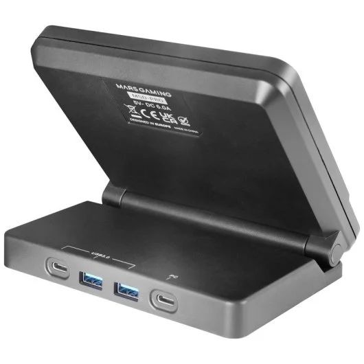 MSDPRO - Control Deck Mars Gaming LCD 10 Teclas Negro (MSDPRO)