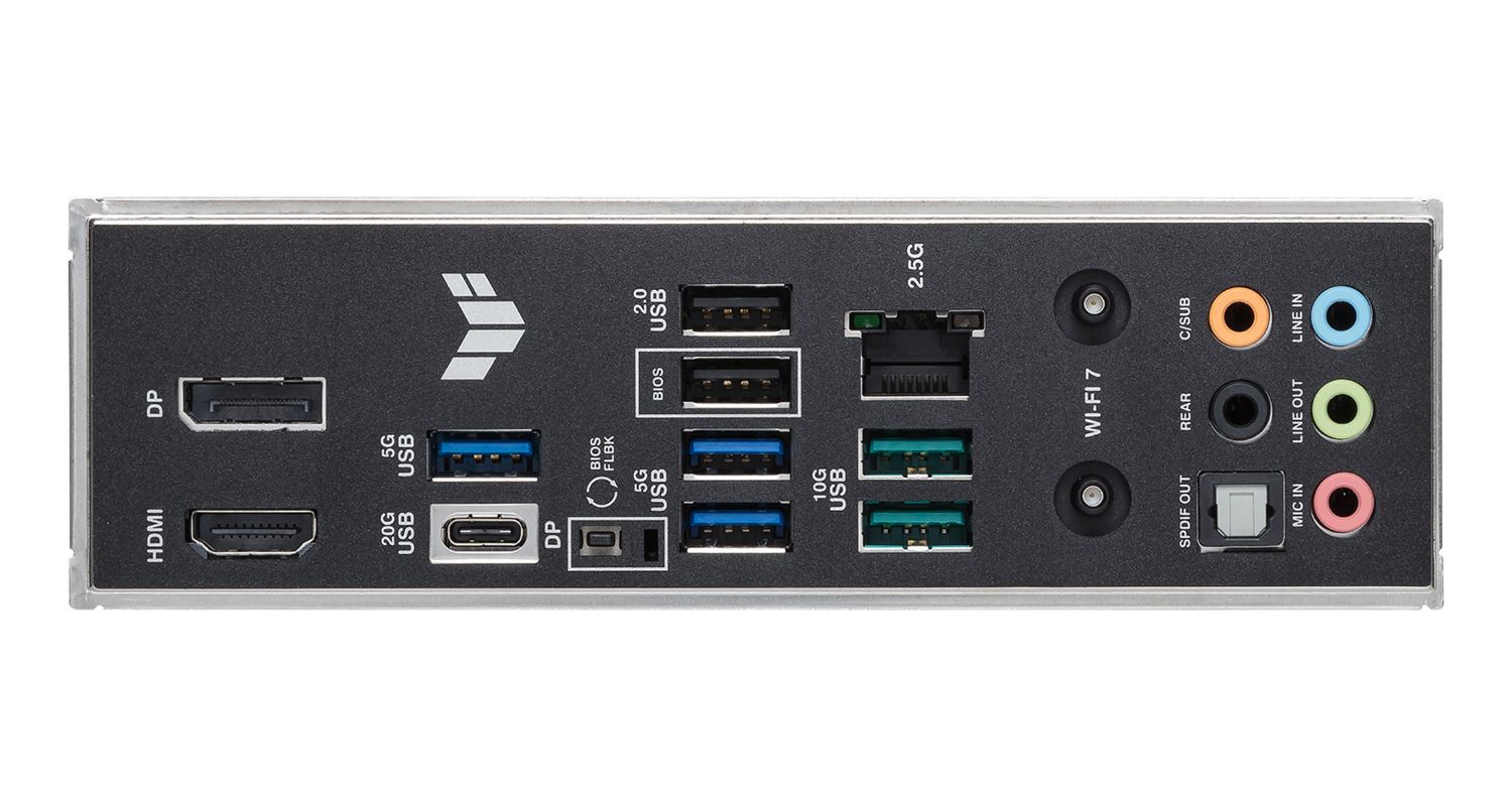 90MB1JL0-M0EAY0 - Placa base ASUS TUF GAMING B860-PLUS WIFI: (1851) 4DDR5 M.2 SATA3 PCIe USB-A/C DP HDMI RJ45 7.1 ATX WiFi 7 Bluetooth 5.4 Ethernet 2.5 GbE