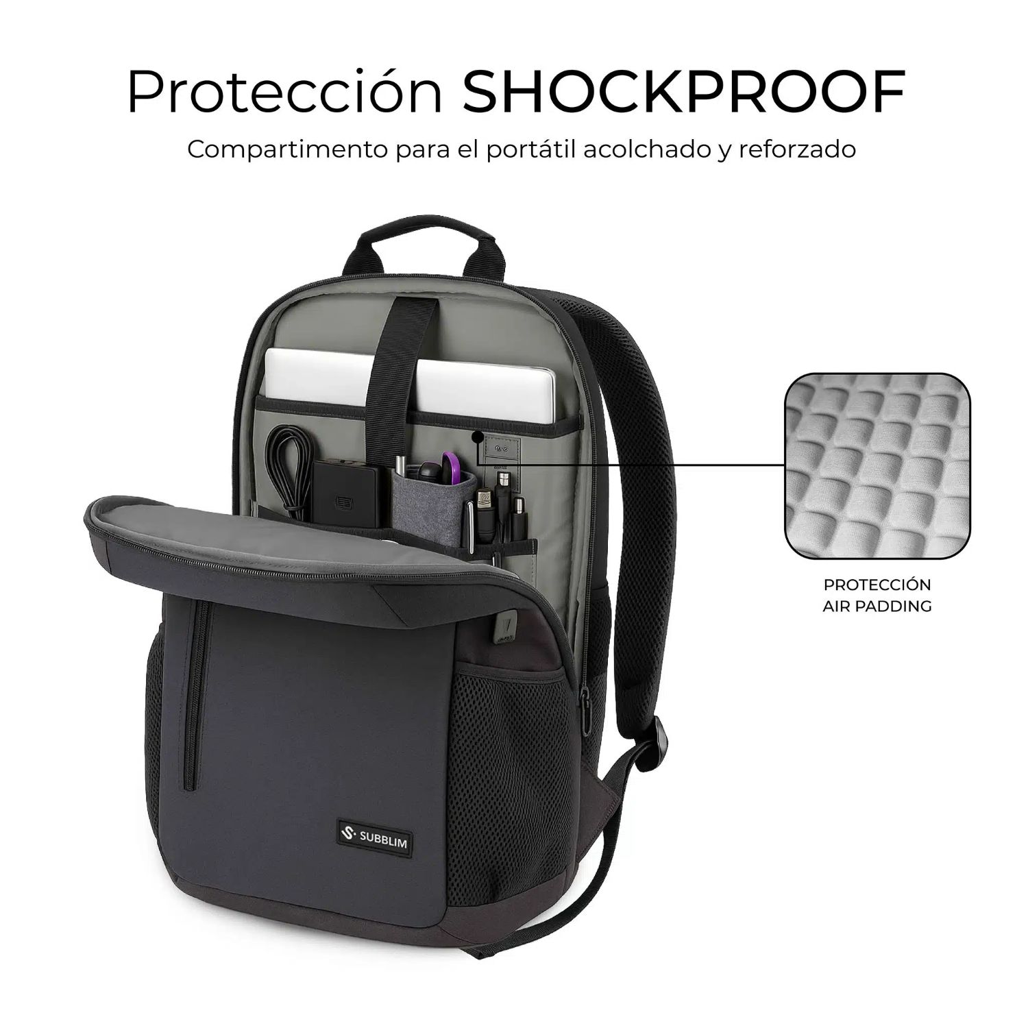 SUBBP-5NXAP01 - Mochila SUBBLIM Xpand Air Padding Backpack 15.6