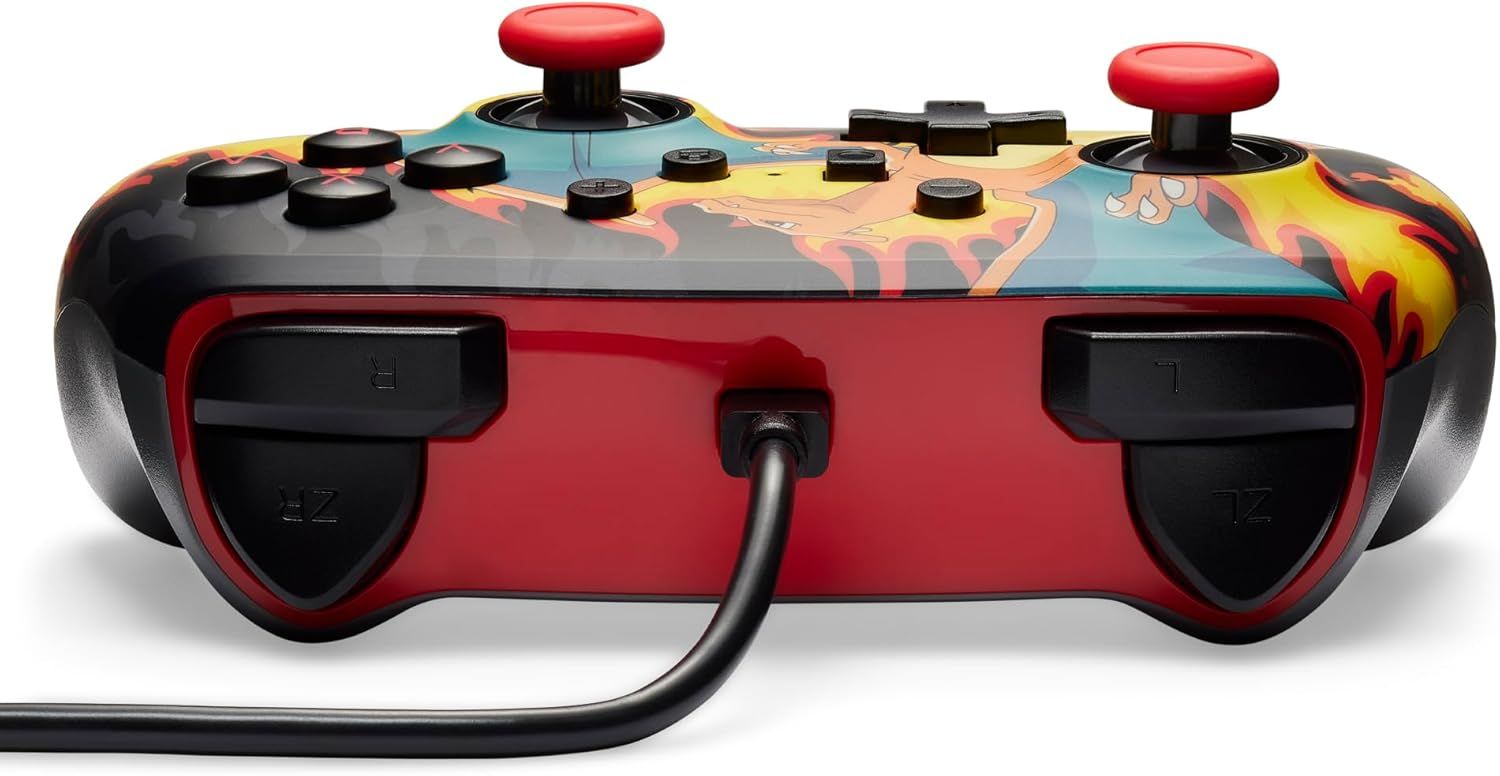NSGP0283-01 - GamePad PowerA Nintendo Switch Pokemon Charizard Firestorm Cable USB 3m (NSGP0283-01)