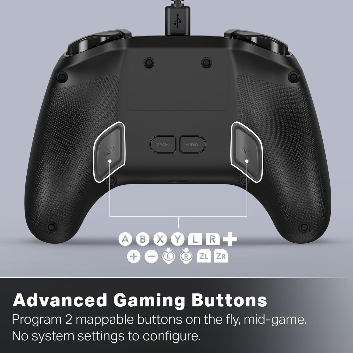 NSGP0523-01 - GamePad PowerA Nintendo Switch 2 Cable USB-C 3m Negro (NSGP0523-01)