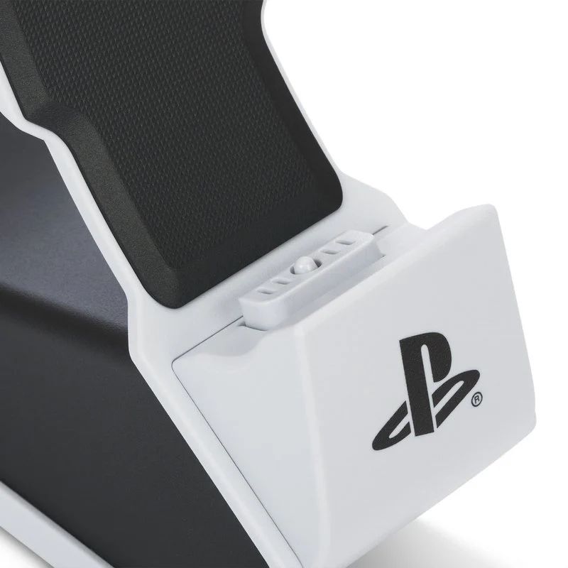 1522759-01 - Estacin de Carga PowerA Solo USB-C DualSense/Edge PS5 Blanco/Gris (1522759-01)
