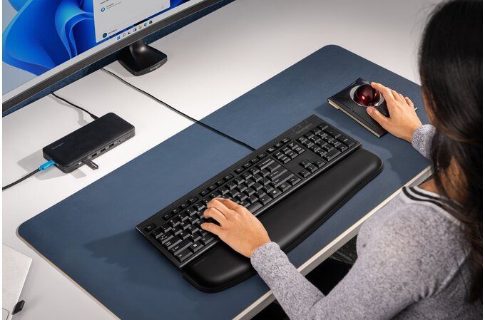 K63727ES - Teclado Kensington QWERTY USB-A Negro (K63727ES)