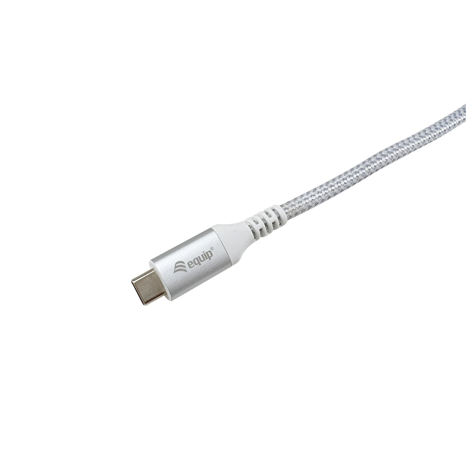 128376 - Cable EQUIP USB-C/M a USB-C/H PD 100W 1m Blanco (EQ128376)