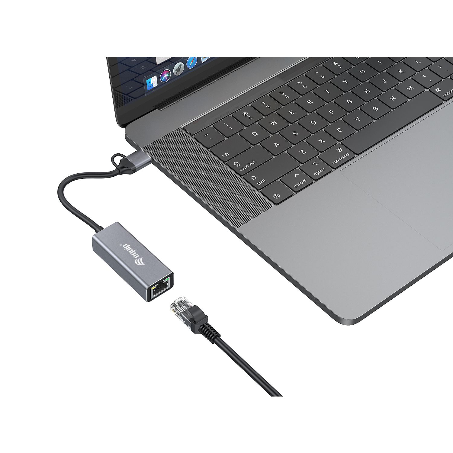 EQ133495 - Adaptador EQUIP USB-C a RJ45 2.5 GbE 0.15m Gris (EQ133495)