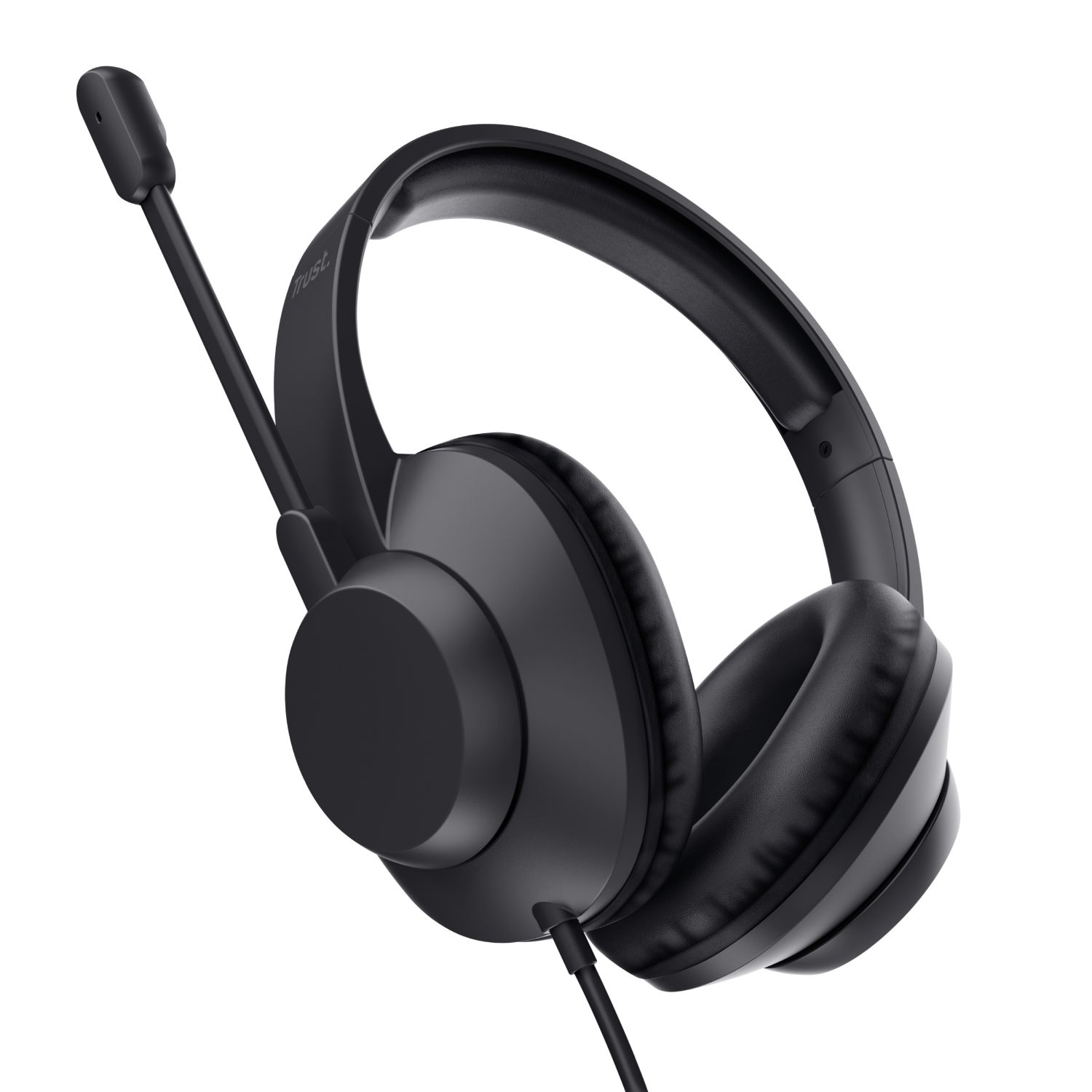 25460 - Auriculares+Micrfono Trust Ayda Max Circumaurales Binaurales Cable 1.8m 3.5mm Negros (25460)