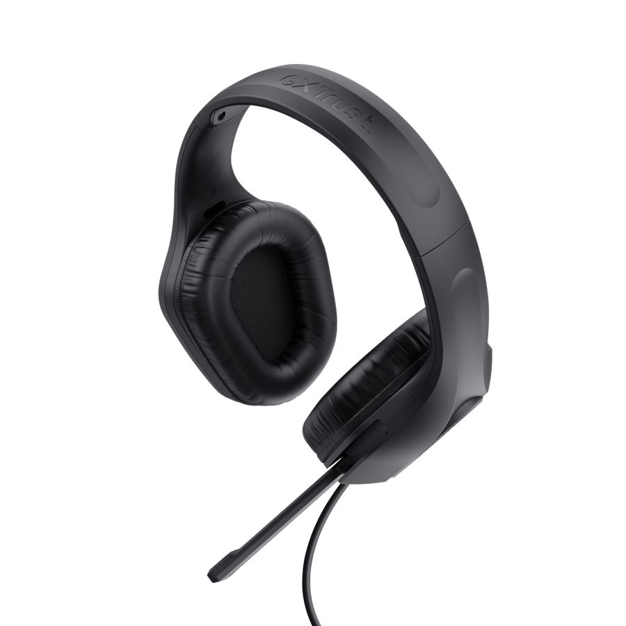 25885 - Auriculares+Micrfono Gaming Trust GXT417 Zirox Circumaurales Binaurales 3.5mm Negro (25885)