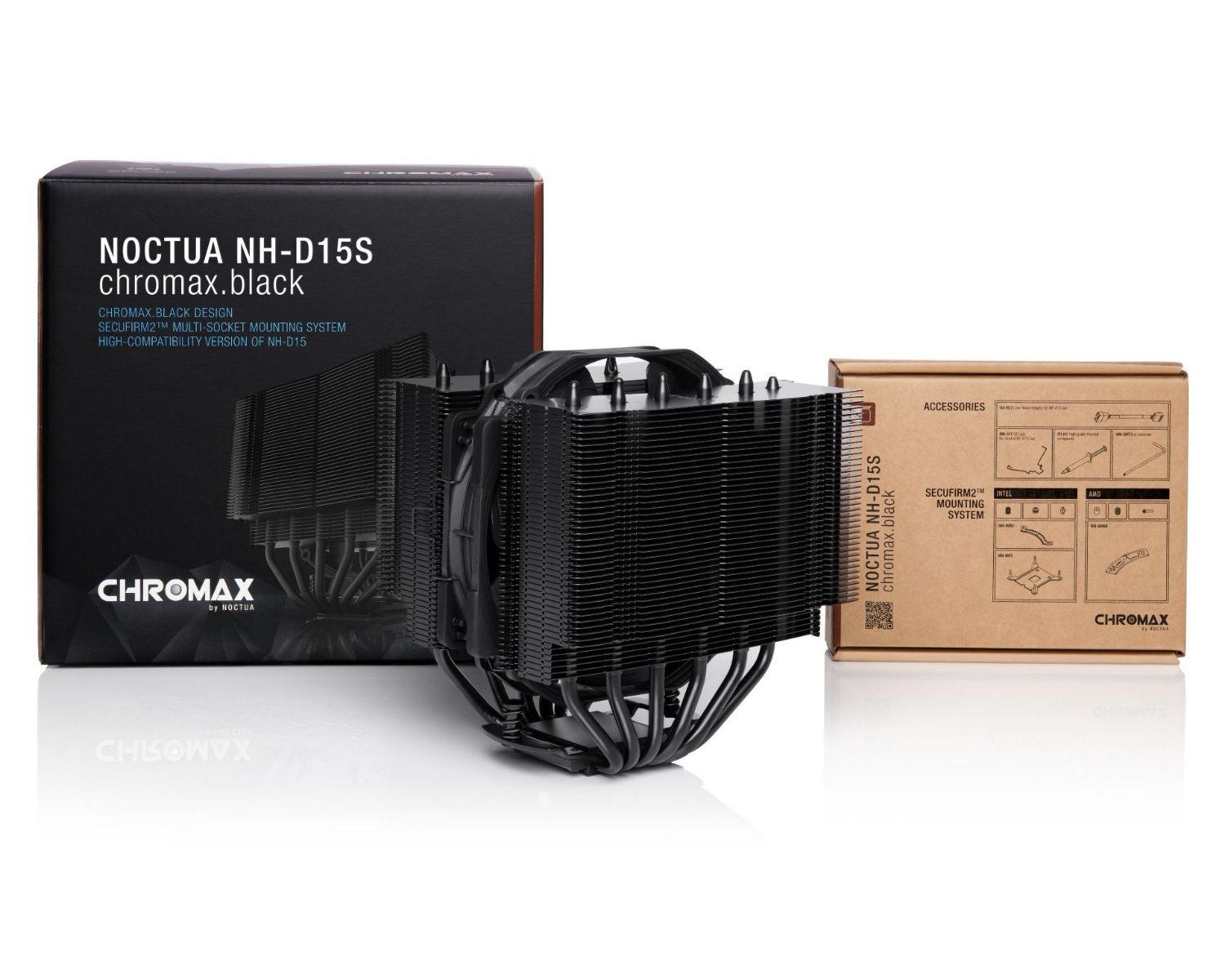 NH-D15S CHBK - Ventilador CPU Noctua 14cm Totalmente Negro. (NH-D15S CHBK)