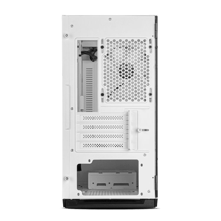 NXHUMMERAEROWH - Caja Nox Hummer Aero Hyperflow Panel Lateral de Cristal Templado ARGB 2xUSB-A 3.0 1xUSB-C 3.1 ATX ITX mATX Blanca (NXHUMMERAEROWH)