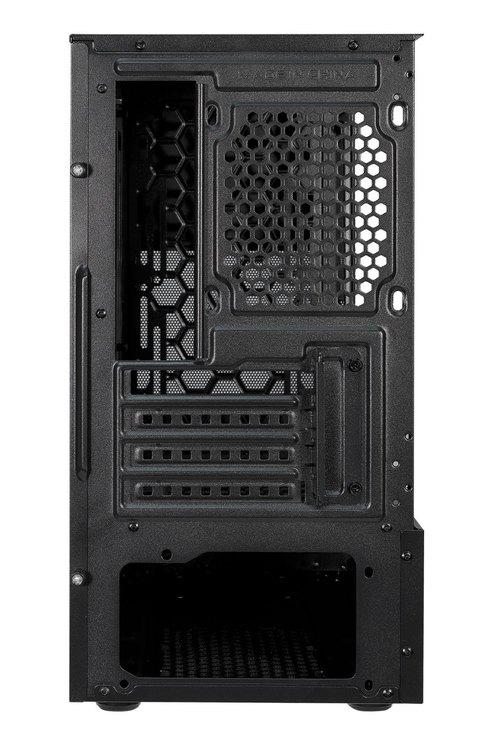 UK52125 - Caja PC UNYKA Aero C25 Panel Lateral de Cristal Templado 500W 1xUSB 2.0 2xUSB-A 3.0 ITX mATX Negra (UK52125)