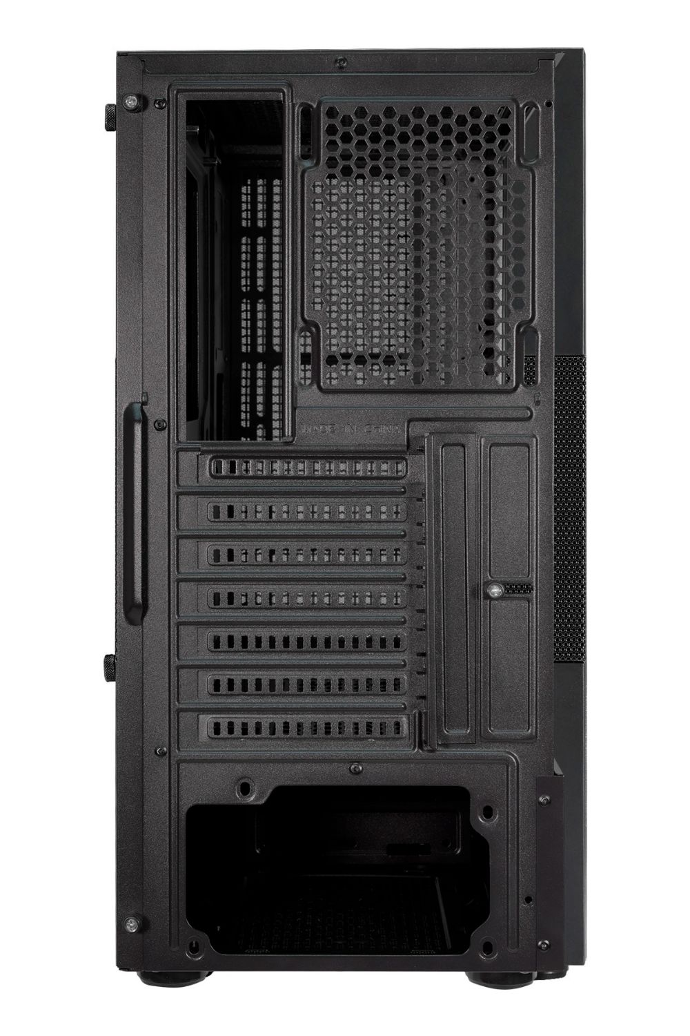 UK52135 - Caja PC UNYKA Aero C35 Panel Lateral de Cristal Templado 500W 1xUSB 2.02xUSB-A 3.0 ATX ITX mATX Negra (UK52135)