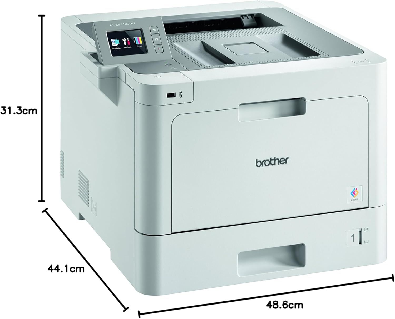 HLL9310CDWMT - Impresora Brother Lser Color +Torre de bandejas TT4000 +Conector TC4000 incluido. (HLL9310CDWMT)