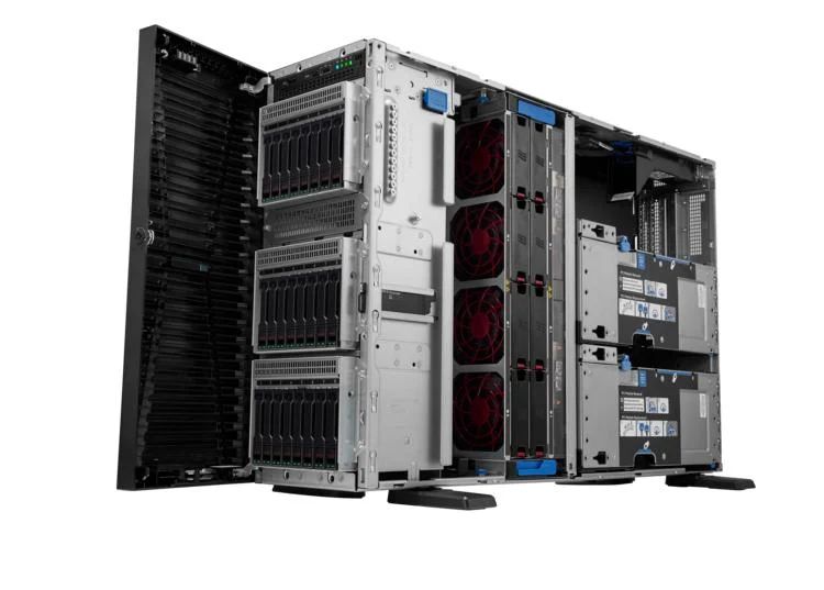 P71671-425 - Servidor HP ProLiant ML350 Gen11 Intel Xeon 4510 64Gb 2x960Gb SSD Ethernet GbE 1000W Negro (P71671-425)