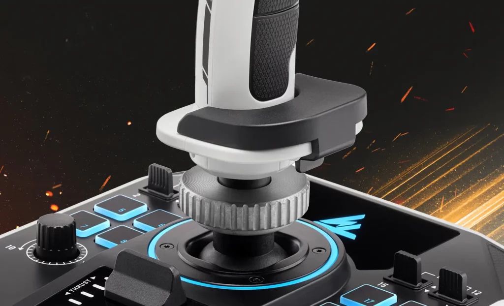 2960920 - JoyStick Thrustmaster Sol-R 1 Palanca de vuelo para PC, Usb-C, 44 botones programables. (2960920)