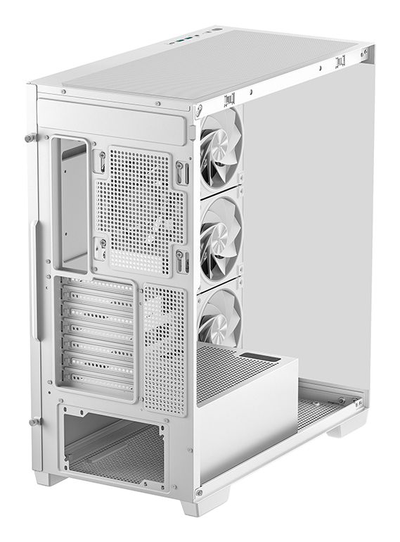 R-CG580-WHADA4-G-2 - Caja Gaming DeepCool CG580V2 4F Panel Lateral de Cristal Templado 2xUSB-A 3.0 1xUSB-C 3.1 ATX ITX mATX Blanca (R-CG580-WHADA4-G-2)