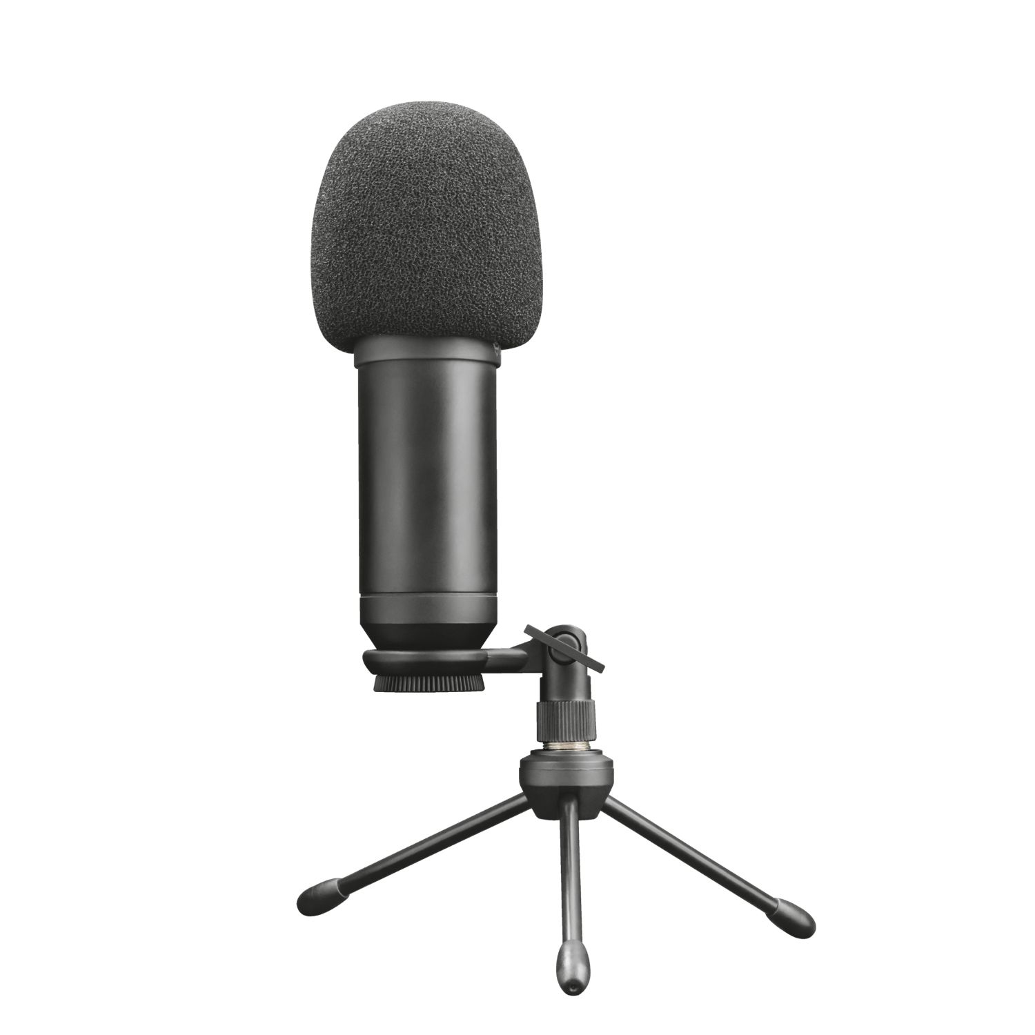 22400 - Micrfono TRUST GXT 252+ Emita Profesional de estudio, con brazo ajustable y patrn de grabacin cardioide de alta precisin; para msica en streaming, podcasts, locuciones y msica acstica. (22400)