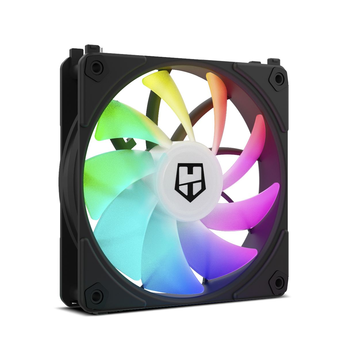 NXHUMMERELINKBK - Ventilador NOX Easy Link ARGB con PWM 120mm (NXHUMMERELINKBK)