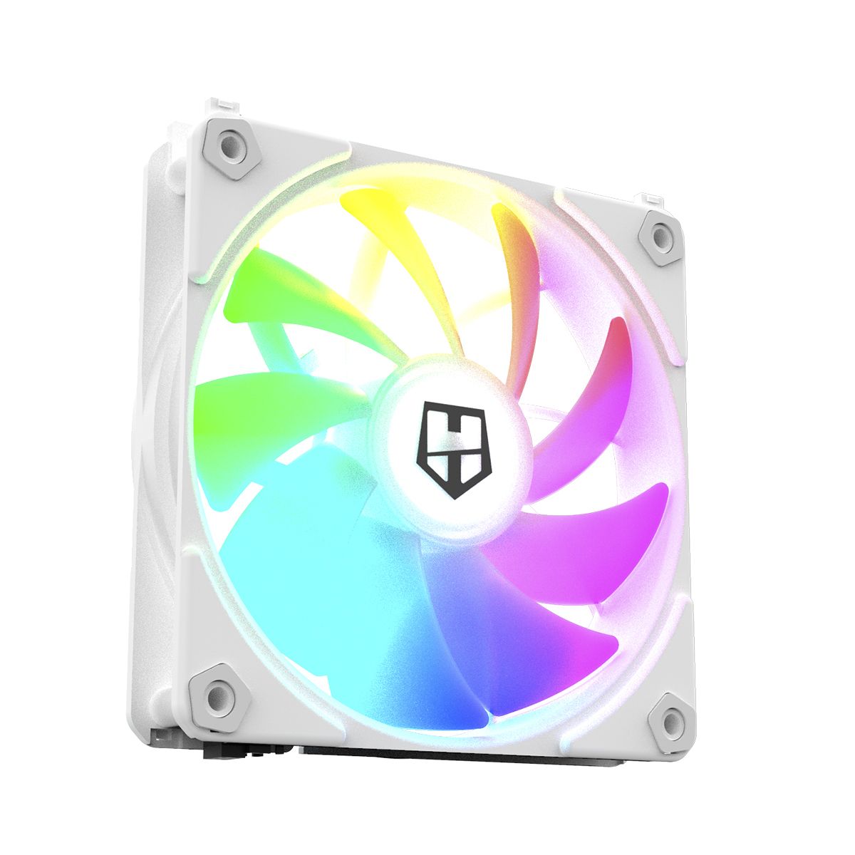 NXHUMMERELINKWH - Ventilador NOX Easy Link ARGB 120mm Blanco (NXHUMMERELINKWH)
