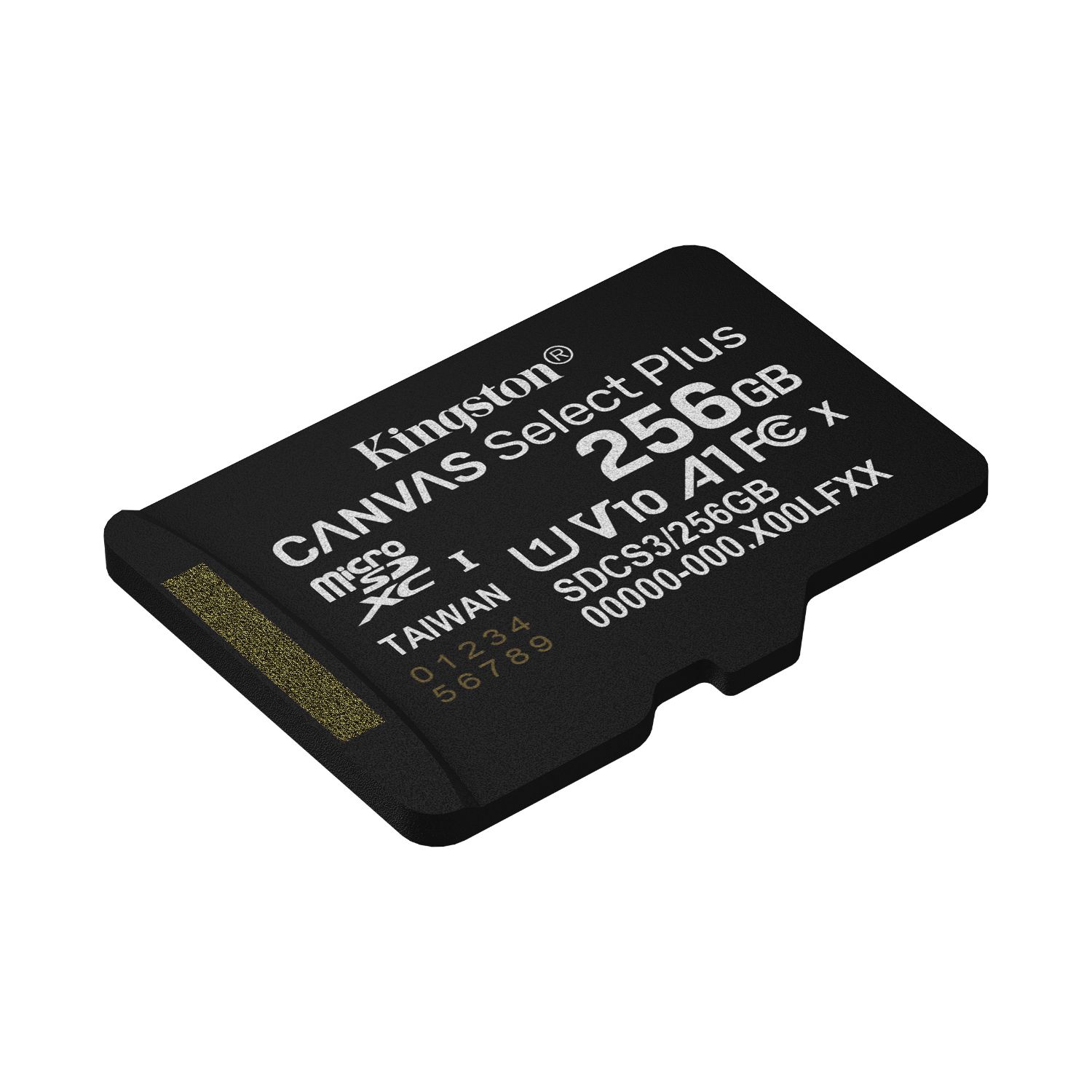 SDCS3/256GB - Kingston MicroSDXC 256Gb con Adaptador SD, Clase10, UHS-I V10 A1 150MB/s. (SDCS3/256GB)