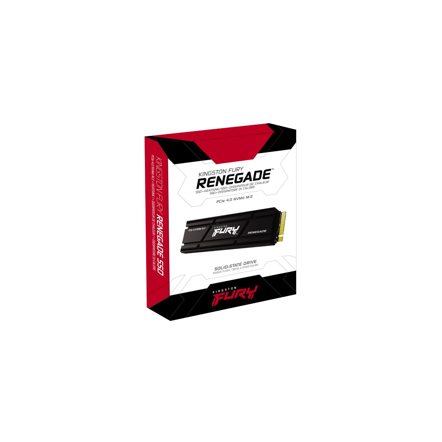 SFYRDK/2000G - SSD Kingston FURY Renegade 2Tb Pcie4.0 NVMe M.2 con Disipador Trmico.(SFYRDK/2000G)