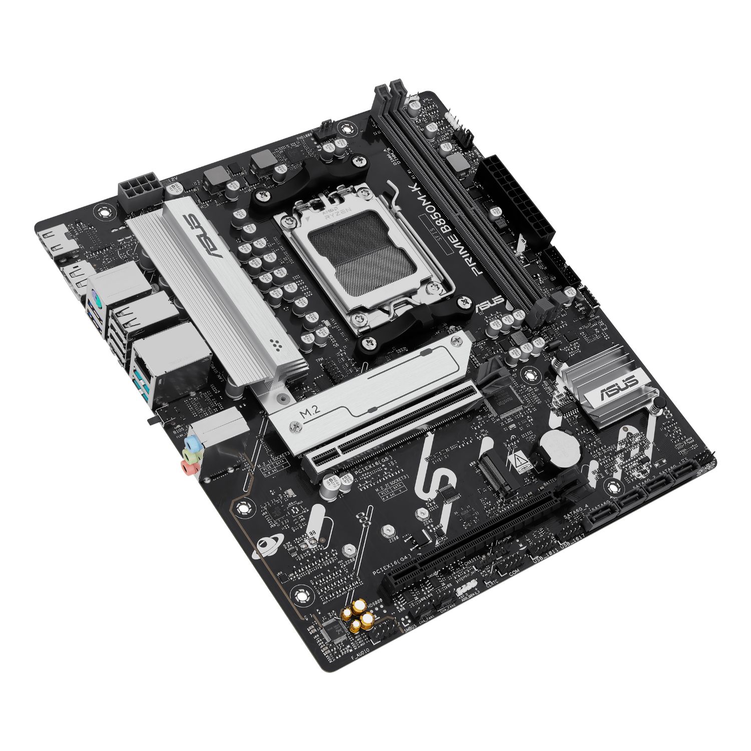 90MB1LV0-M0EAY0 - Placa base ASUS PRIME B850M-K: (AM5) 2DDR5 SATA3 M.2 USB HDMI DP RJ45 7.1 mATX Ethernet 2.5 GbE (90MB1LV0-M0EAY0)