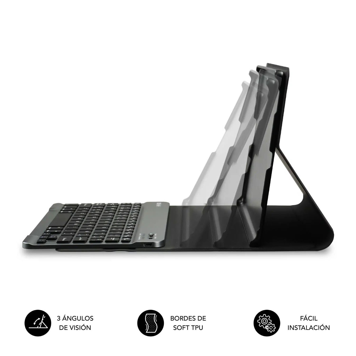 SUBKT3-BTL320 - Funda con Teclado SUBBLIM Shock Case Lenovo Tab 10.1