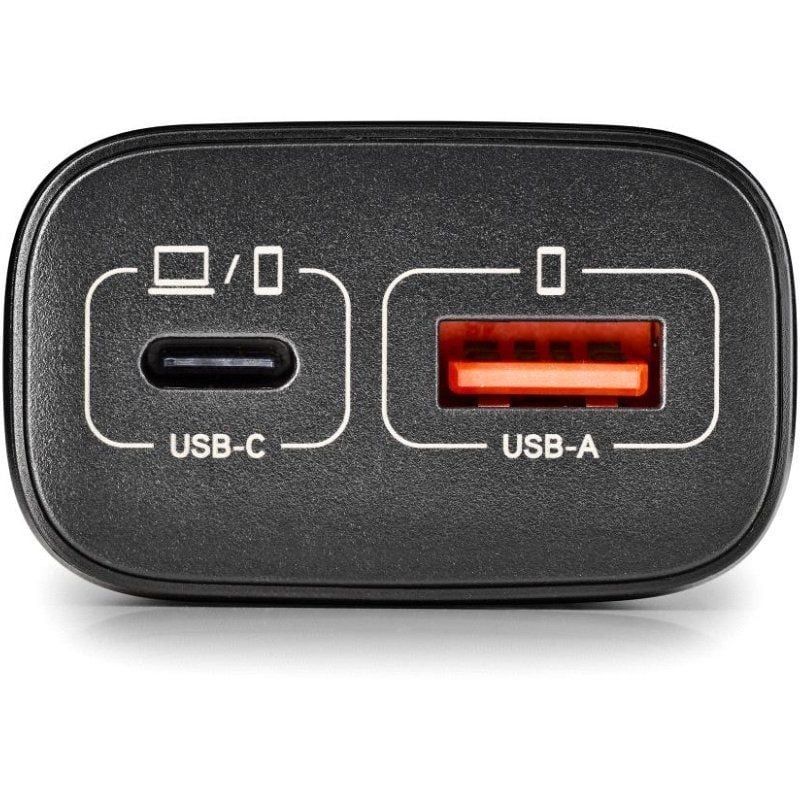 ERA45WBLACK - Cargador de Pared NGS Era 45W 1Usb-C 1Usb-A Negro (ERA45WBLACK)