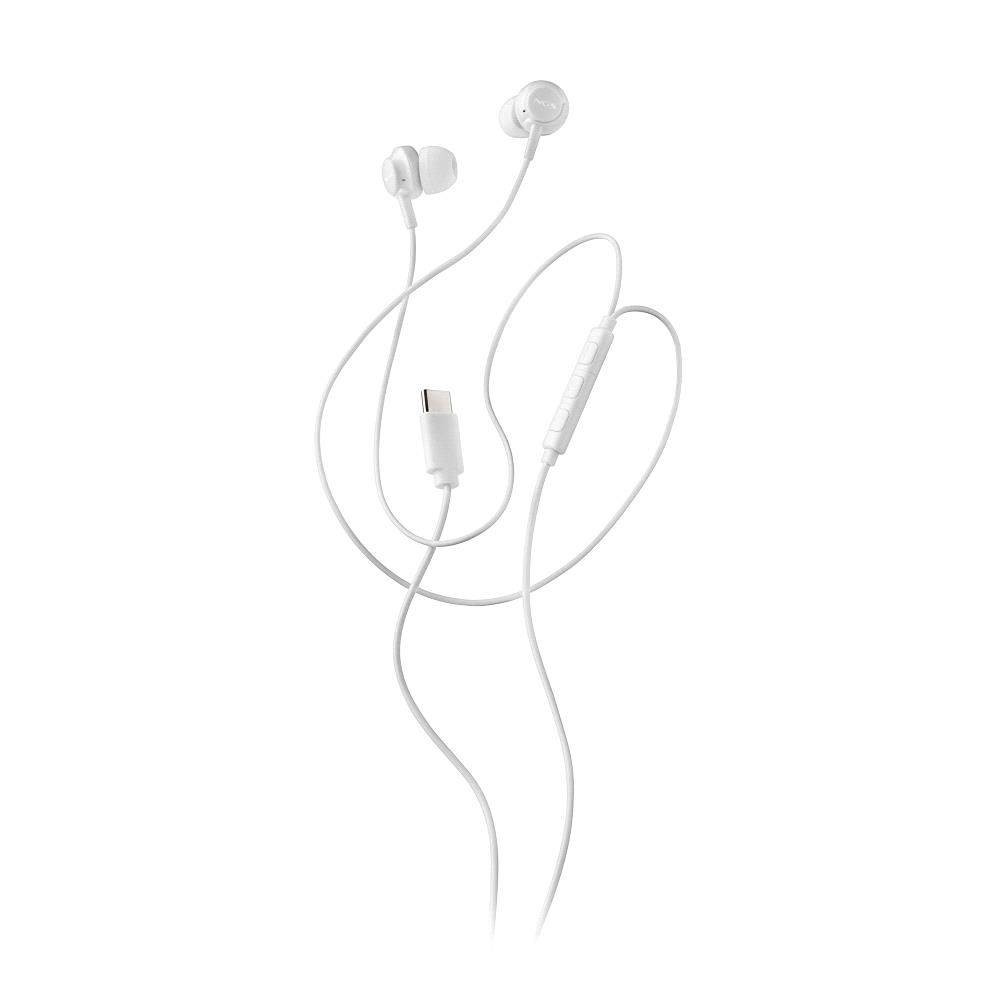 CROSSSTEPWHITE - Auriculares NGS Intraurales Usb-C Blanco (CROSSSTEPWHITE)