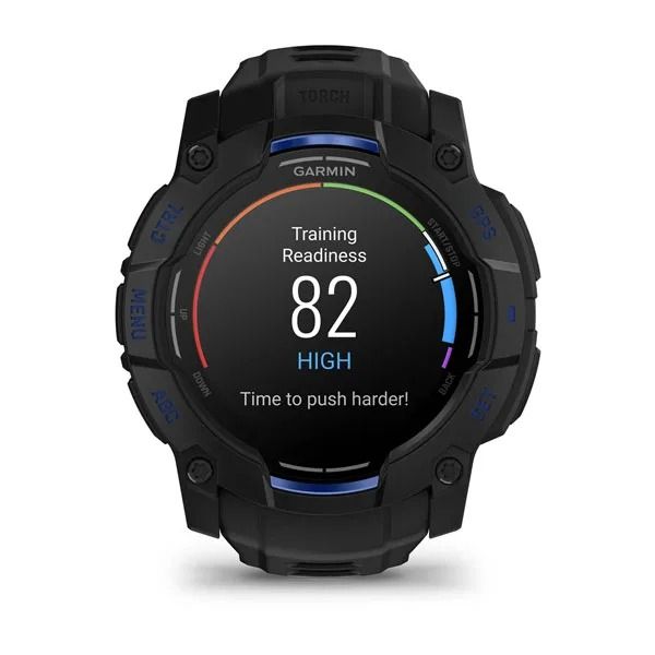 010-03020-03 - Smartwatch Garmin Instinct 3 AMOLED, 50mm, Negro con correa negra. (010-03020-03)