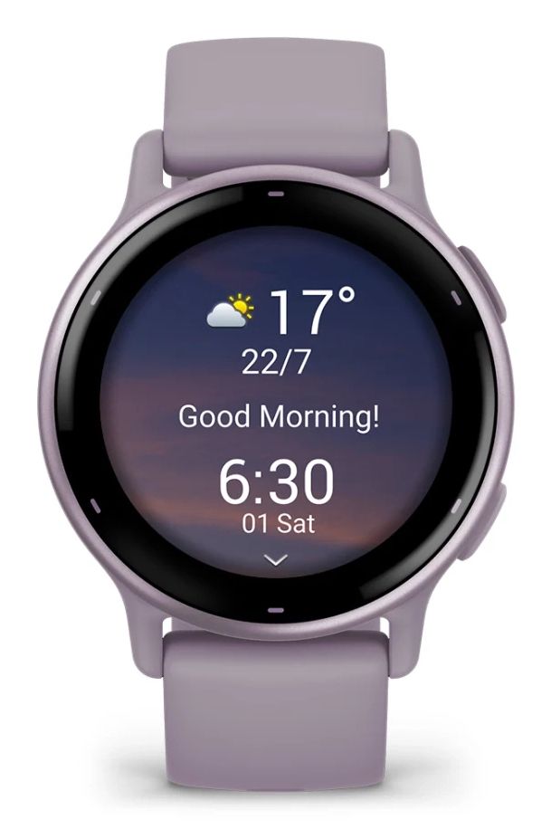 010-02862-13 - Smartwatch Garmin Vvoactive 6 AMOLED Tctil Color 1.2? 42mm Multideporte WiFi Bluetooth GPS Violeta (010-02862-13)