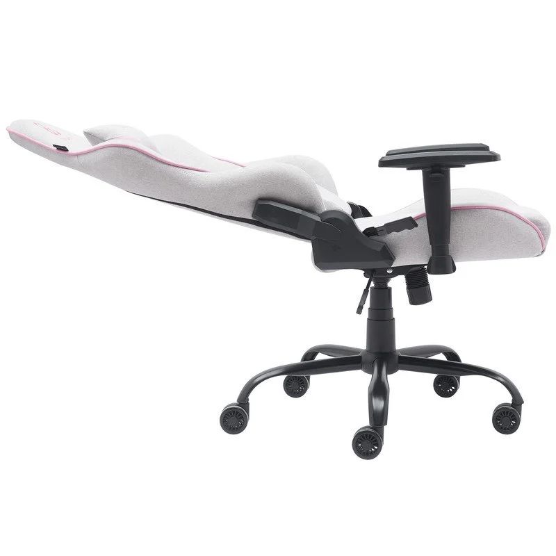 NS-CH-KITSUNEV2-P - Silla Gaming Newskill Kitsune V2, Tela Transpirable, juego de cojines lumbar y cervical, Rosa. (NS-CH-KITSUNEV2-P)