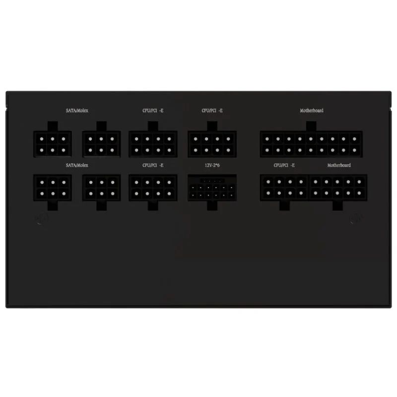 NF-PSU-SAGITTAX2-FM-1000W - Fuente Nfortec Sagitta X2 ATX 1000W 20+4 pin ATX 4xMolex 80 Plus Gold Negra (NF-PSU-SAGITTAX2-FM-1000W)